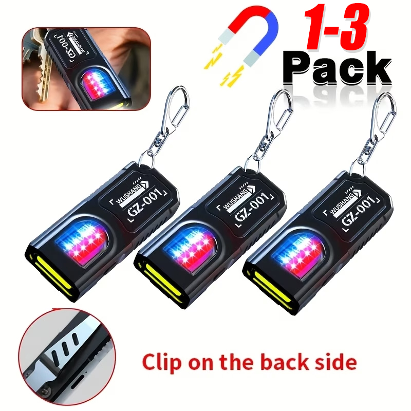 Fishing Kit Compact - Powerful Mini COB LED Keychain Flashlight