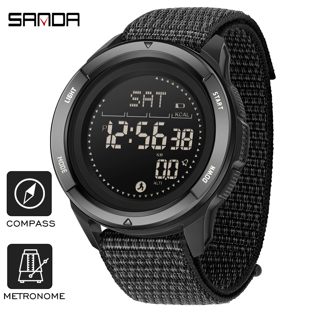 SANDA Brand Electronic Watches - Compass Lensatic recensione e prezzo