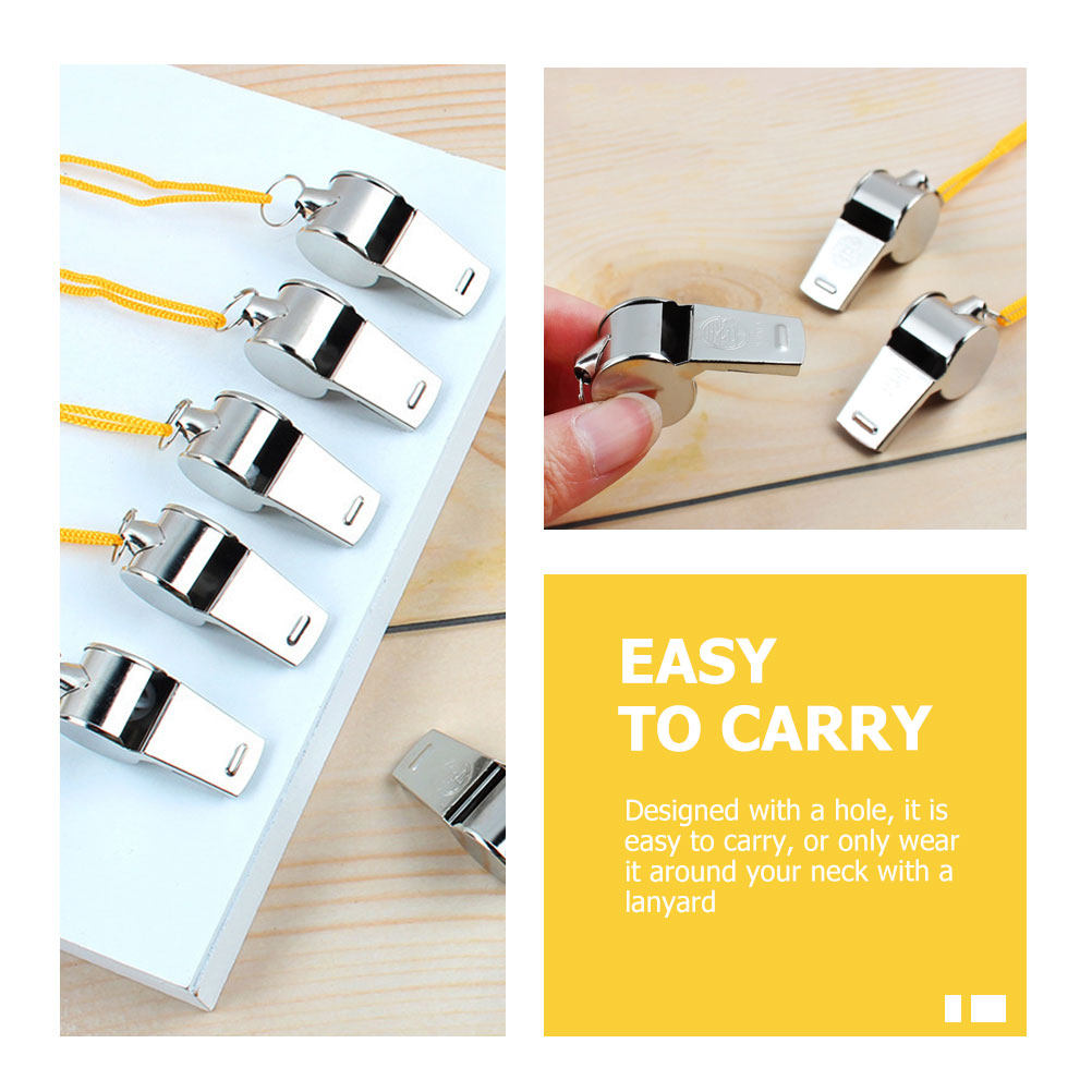 12Pcs Premium Metal Whistle Lo - Emergency Whistle Loud recensione e prezzo