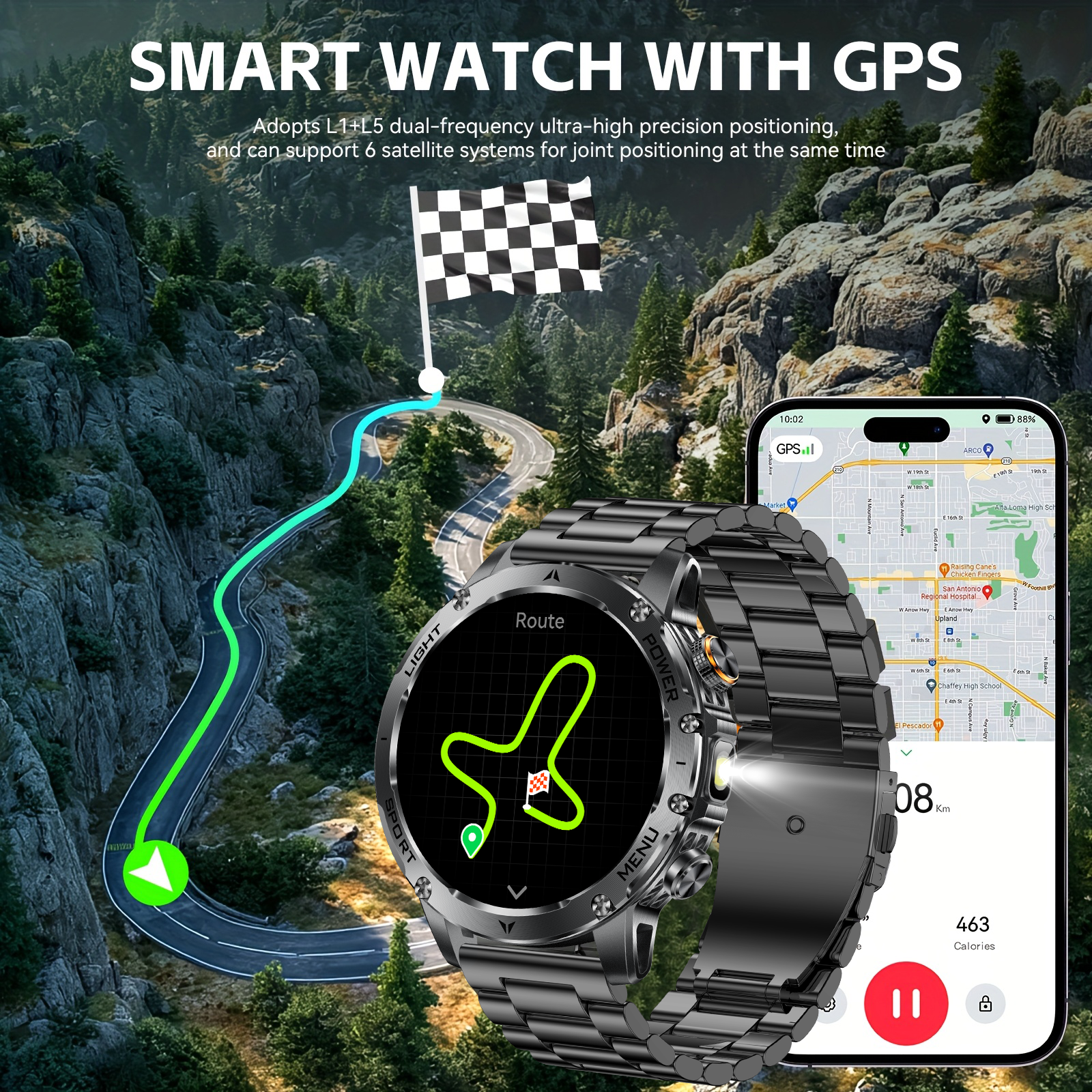 2025 New GPS Outdoor Sports Sm - Compass Lensatic recensione e prezzo