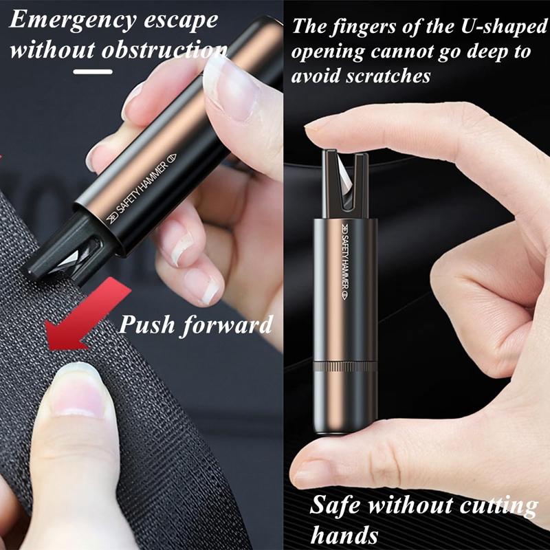 New 2 In 1 Car Safety Hammer E - Rescue Rope Throw recensione e prezzo