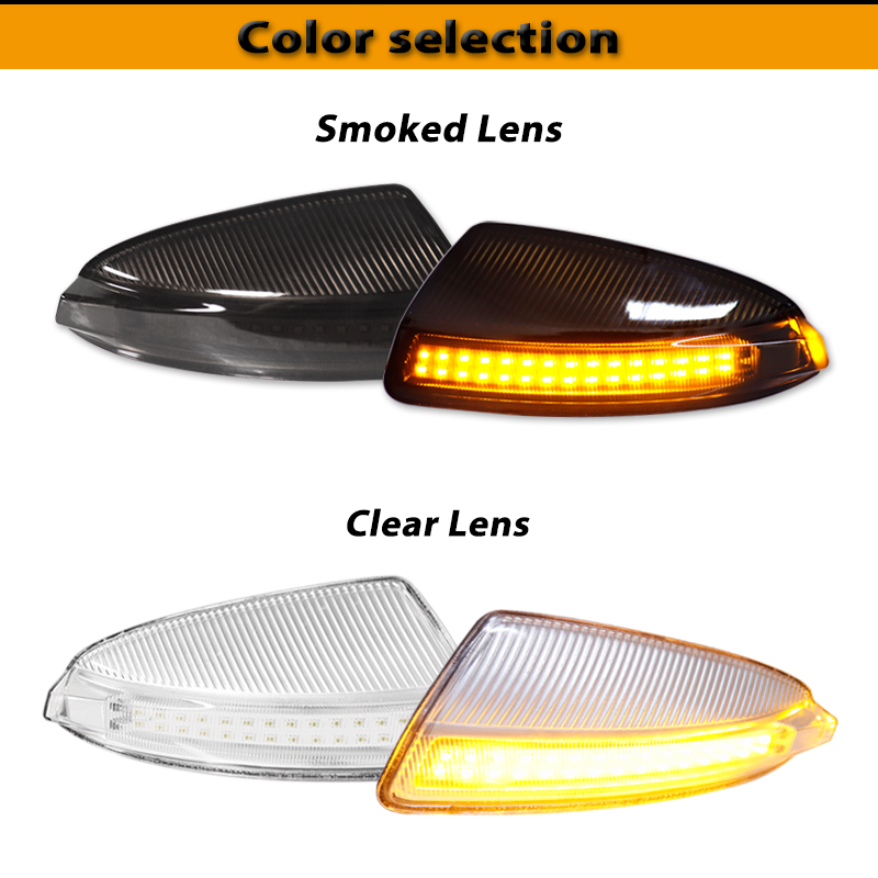 LED Dynamic Turn Signal Light  - Signal Panel Orange recensione e prezzo