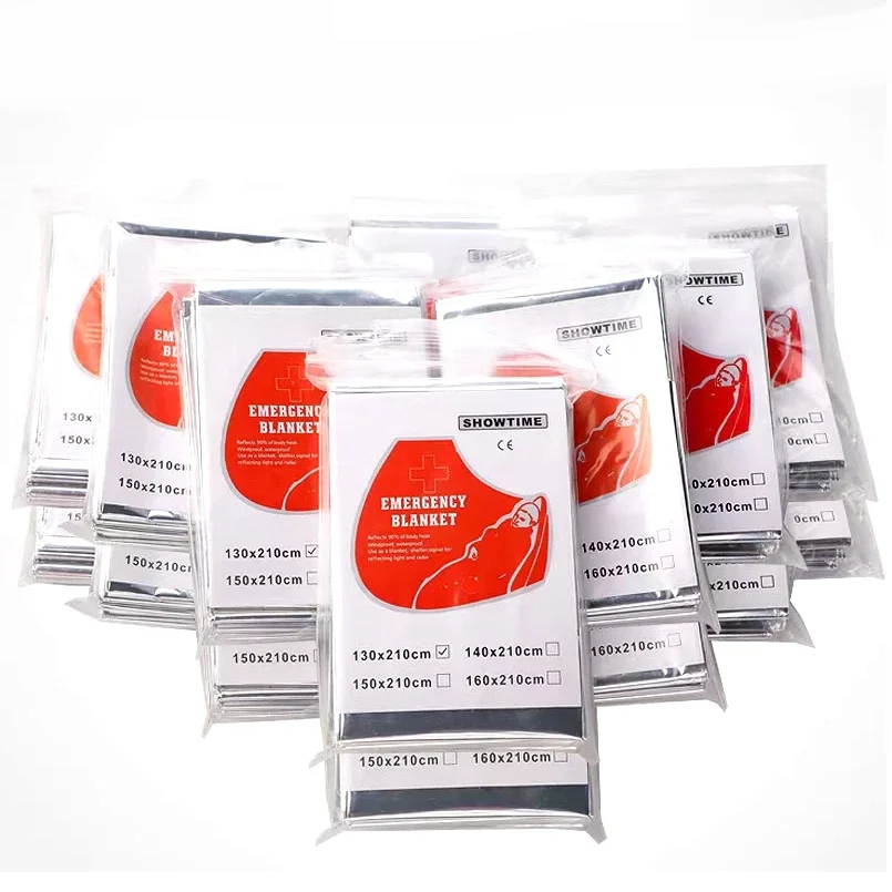 160*210cm 3 PCS Emergency Myra - Survival Blanket Reflective recensione e prezzo