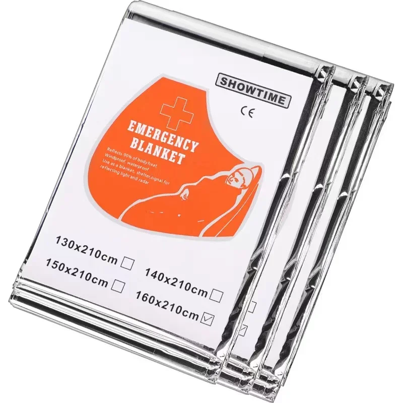 160*210cm 3 PCS Emergency Myra - Survival Blanket Reflective recensione e prezzo