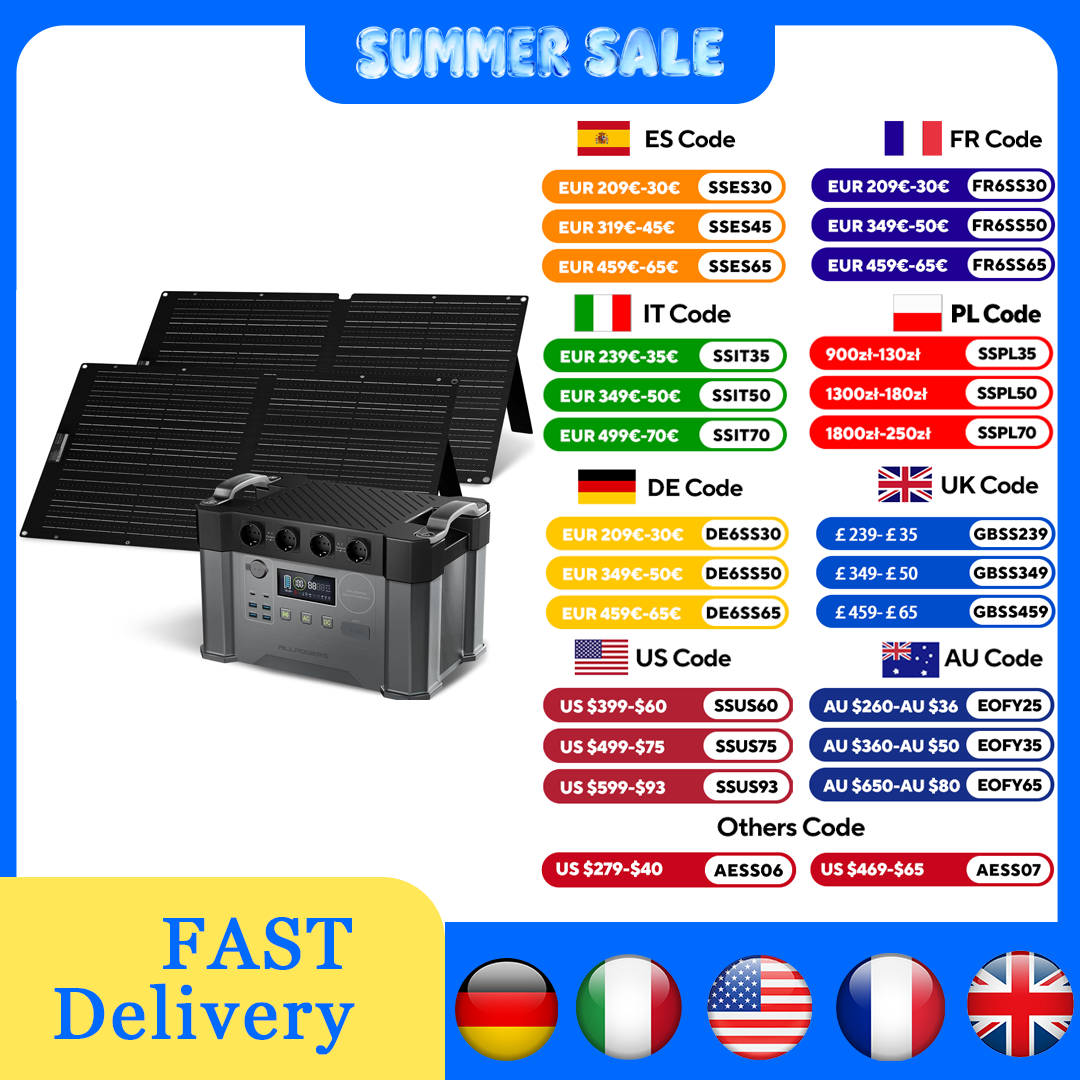 ALLPOWERS S2000 Pro Outdoor Ge - Solar Emergency Charger recensione e prezzo