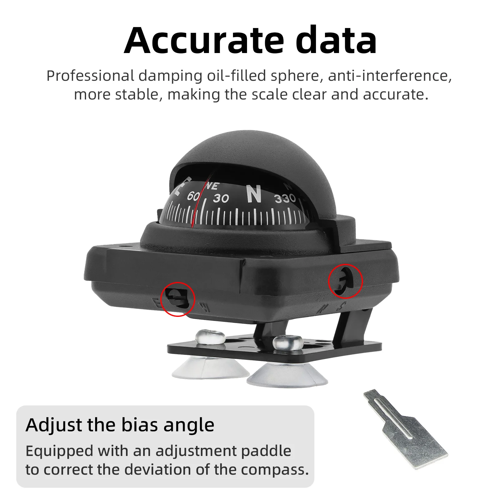 Vehicle Navigation Car Compass - Compass Lensatic recensione e prezzo