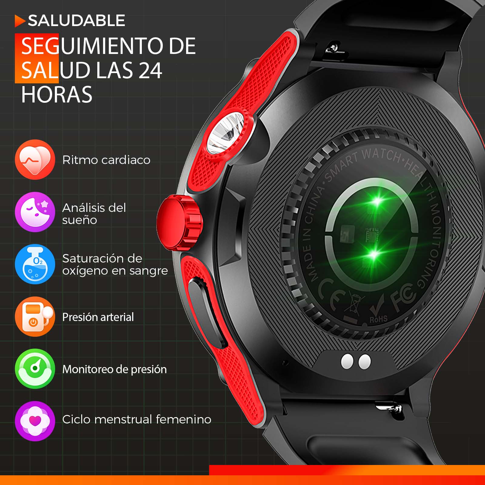 EIGIIS Smart Watch 3ATM Waterp - Compass Lensatic recensione e prezzo