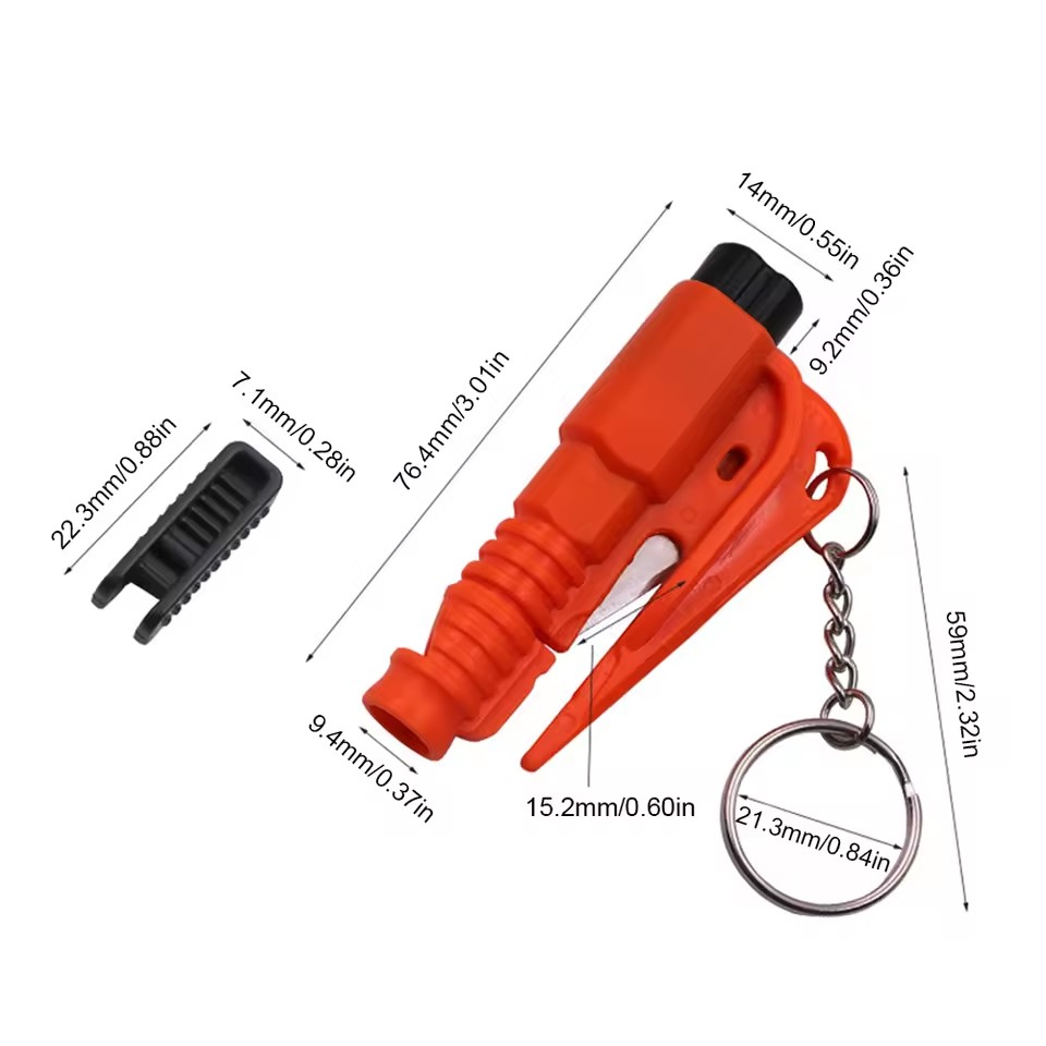 Safety Hammer Car Escape Tool  - Rescue Rope Throw recensione e prezzo
