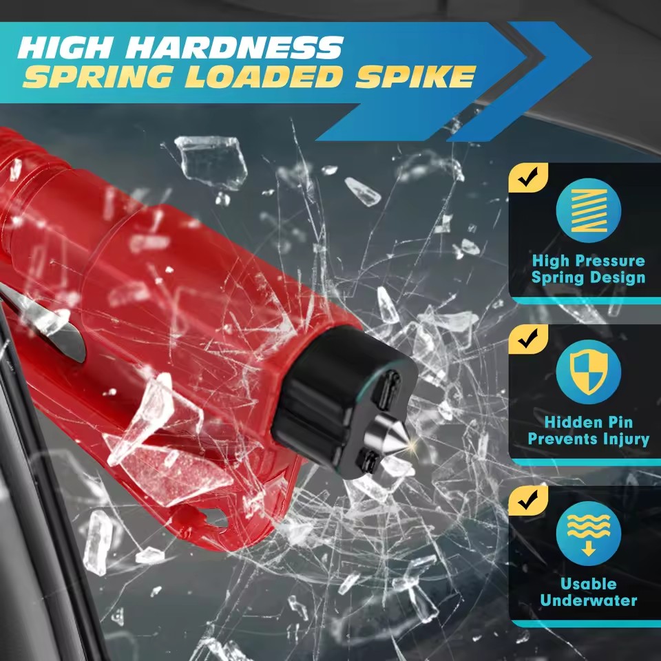 Safety Hammer Car Escape Tool  - Rescue Rope Throw recensione e prezzo