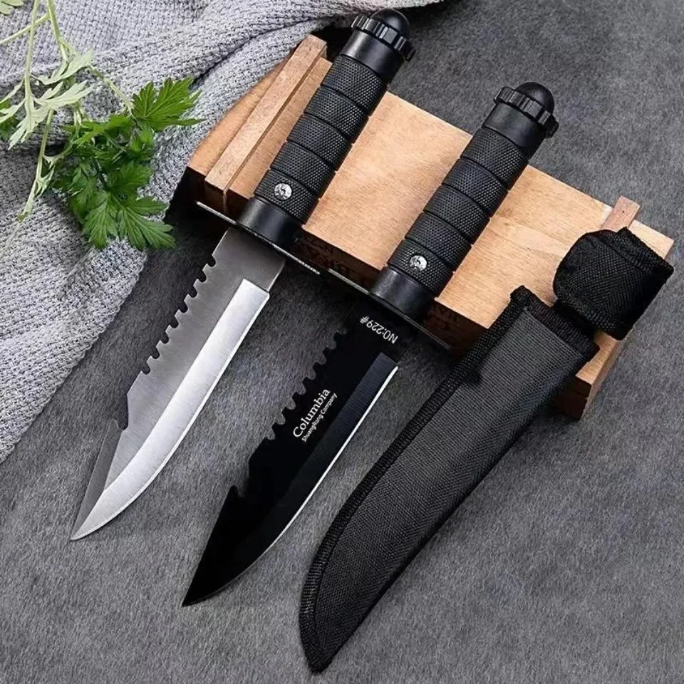 7CR17MOV Camping Outdoor Strai - Bushcraft Knife Fixed recensione e prezzo