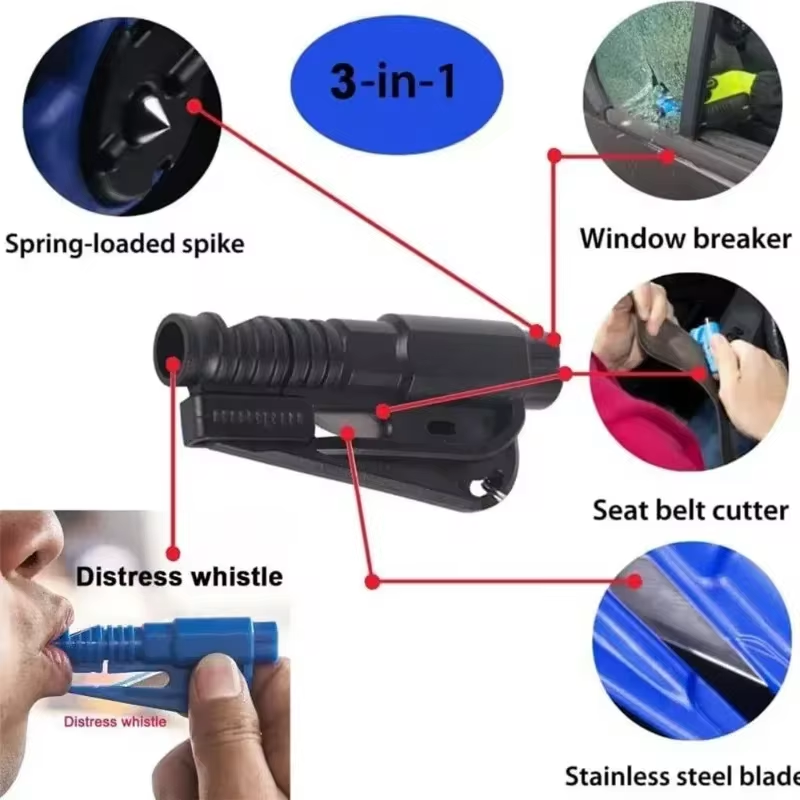 Compact 3-in-1 Safety Hammer A - Rescue Rope Throw recensione e prezzo