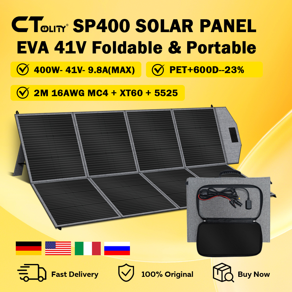 CTOLITY SP400 Portable Solar P - Solar Emergency Charger recensione e prezzo