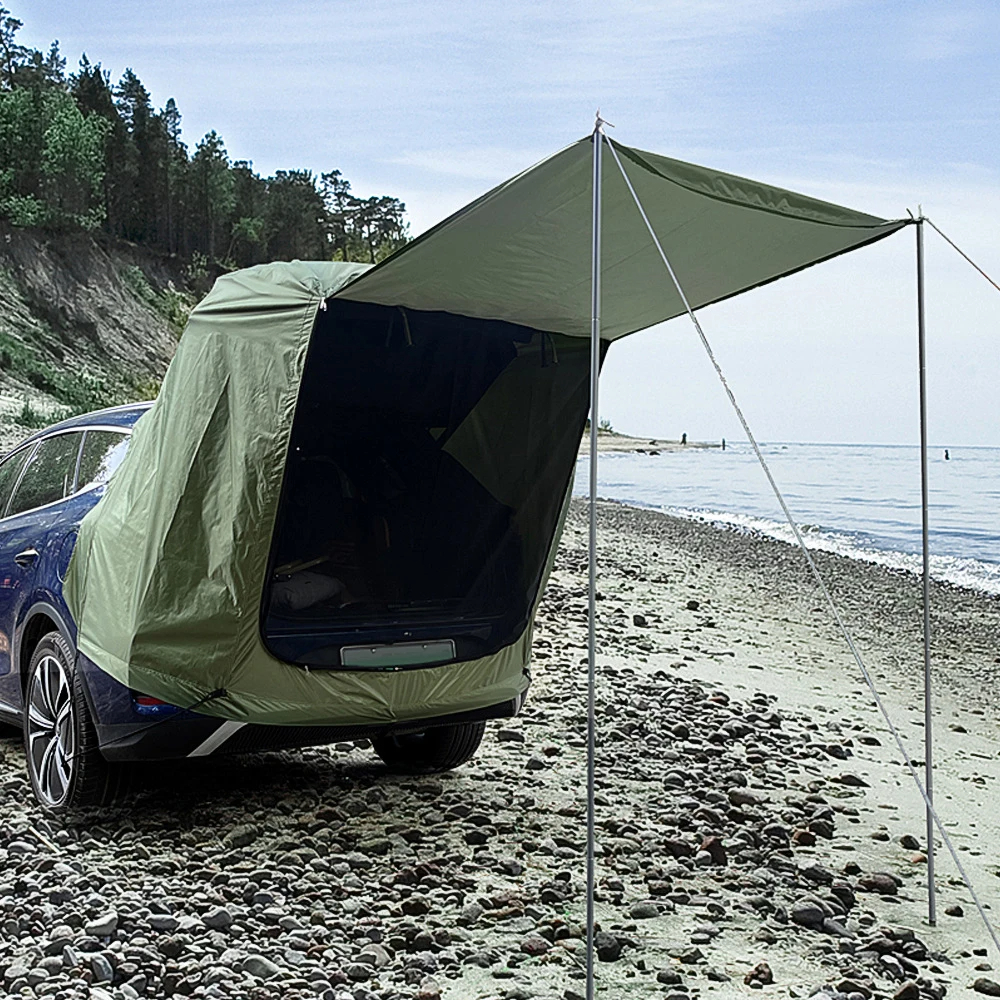 Outdoor Car Rear Tent Camping  - Emergency Mylar Tent recensione e prezzo