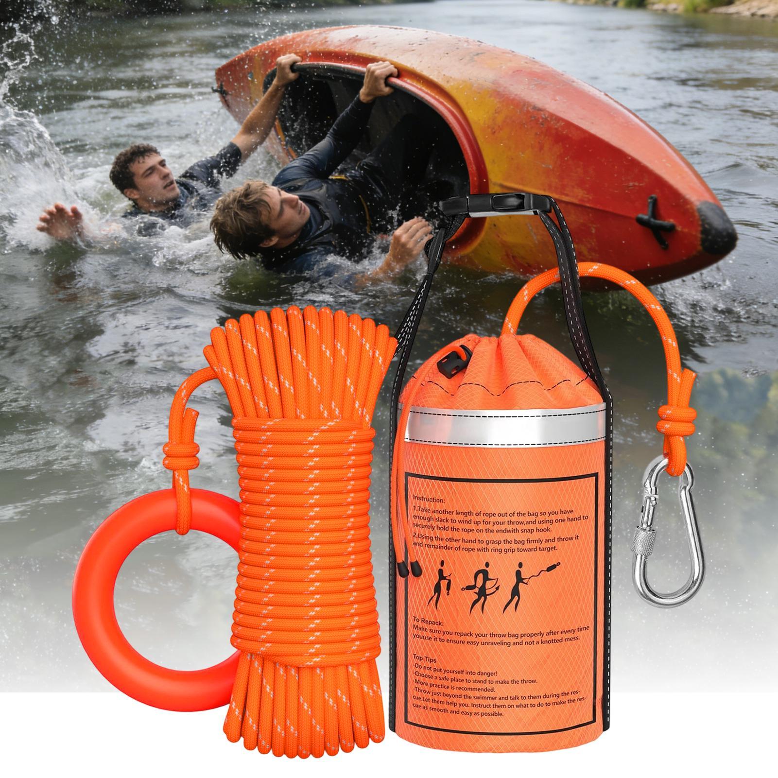 Water Rescue Throw Bag With Ro - Rescue Rope Throw recensione e prezzo