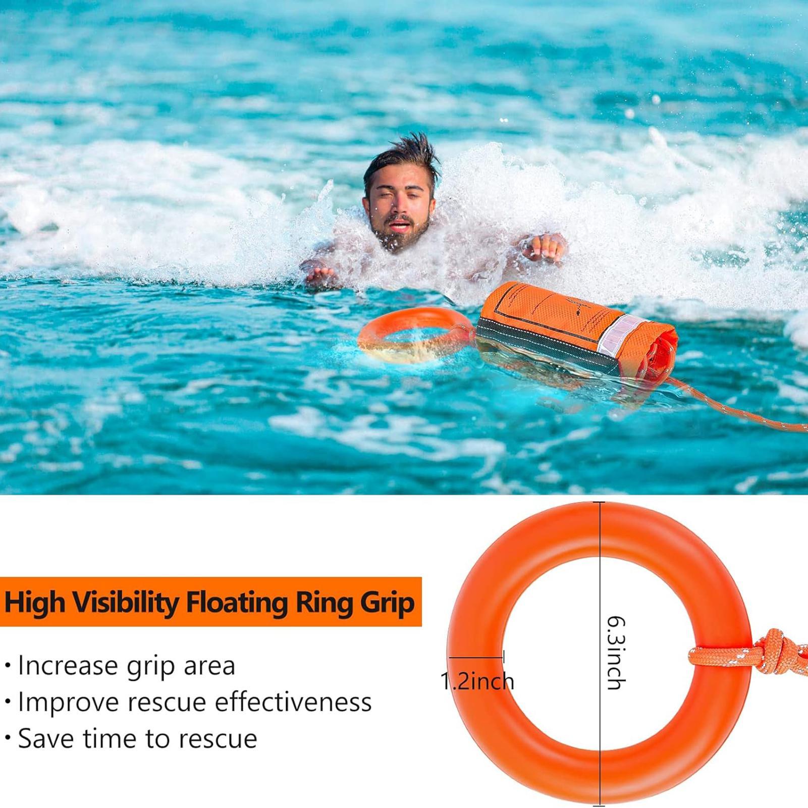 Water Rescue Throw Bag With Ro - Rescue Rope Throw recensione e prezzo