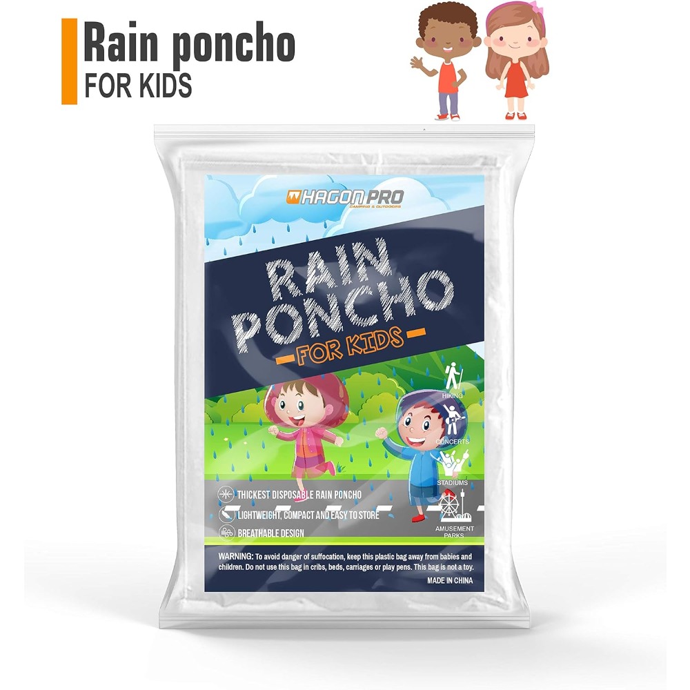Hagon PRO Disposable Rain Ponc - Emergency Poncho Rain recensione e prezzo