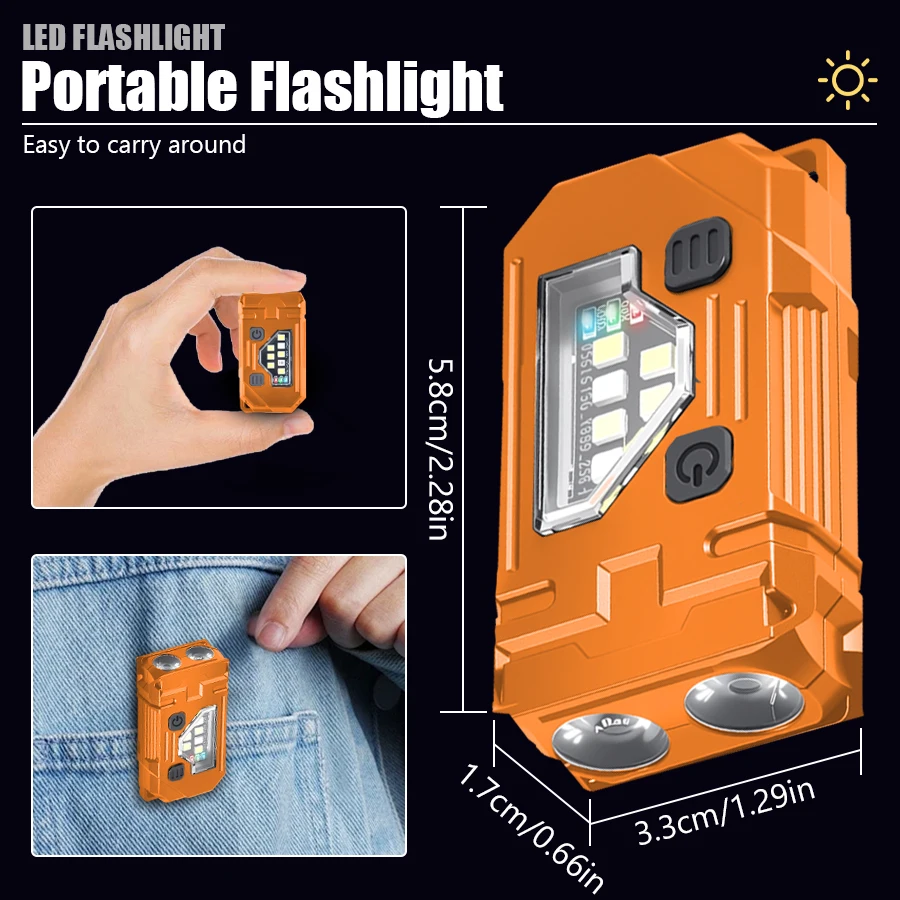 Mini Keychain EDC Flashlight R - Fishing Kit Compact recensione e prezzo