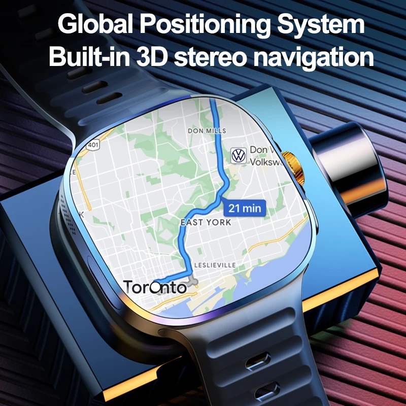 New Large Screen Smartwatch 4G - Compass Lensatic recensione e prezzo