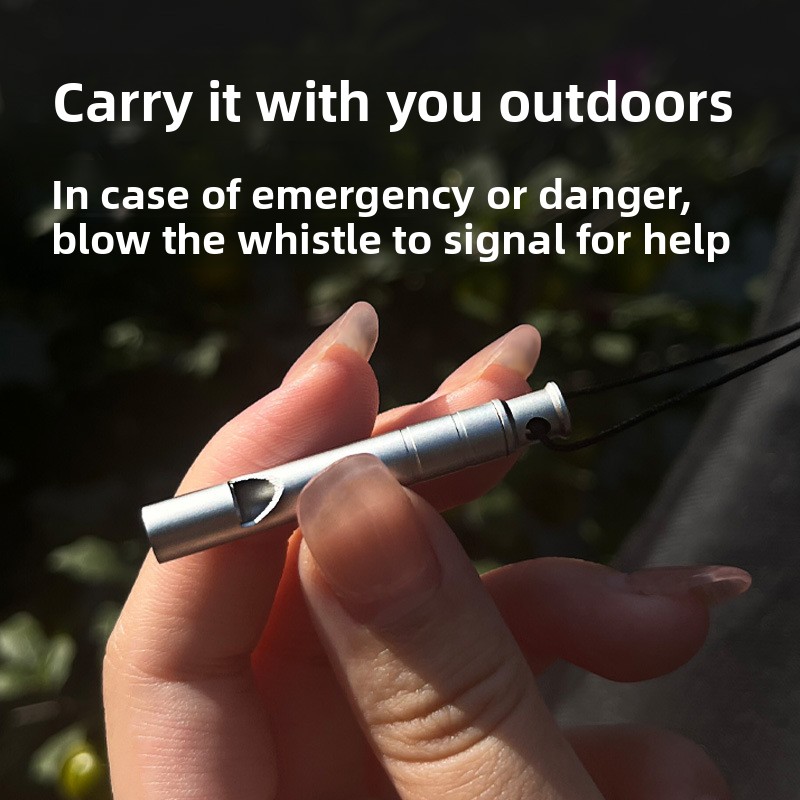 Titanium Alloy Survival Whistl - Emergency Whistle Loud recensione e prezzo