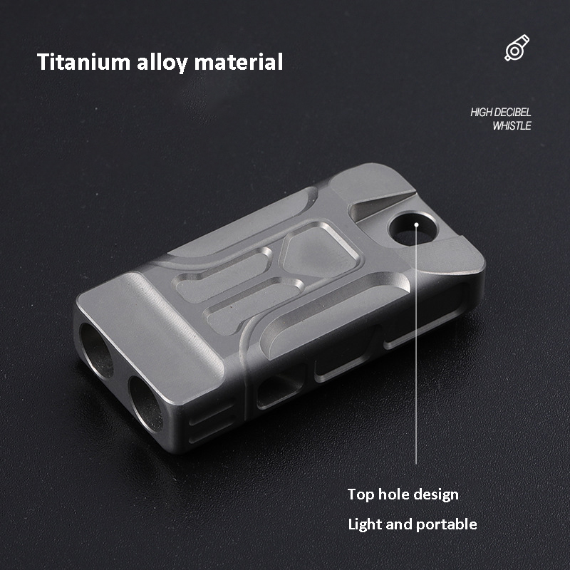 Titanium Alloy Whistle Multifu - Emergency Whistle Loud recensione e prezzo