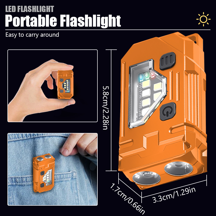 Mini Keychain EDC Flashlight R - Fishing Kit Compact recensione e prezzo