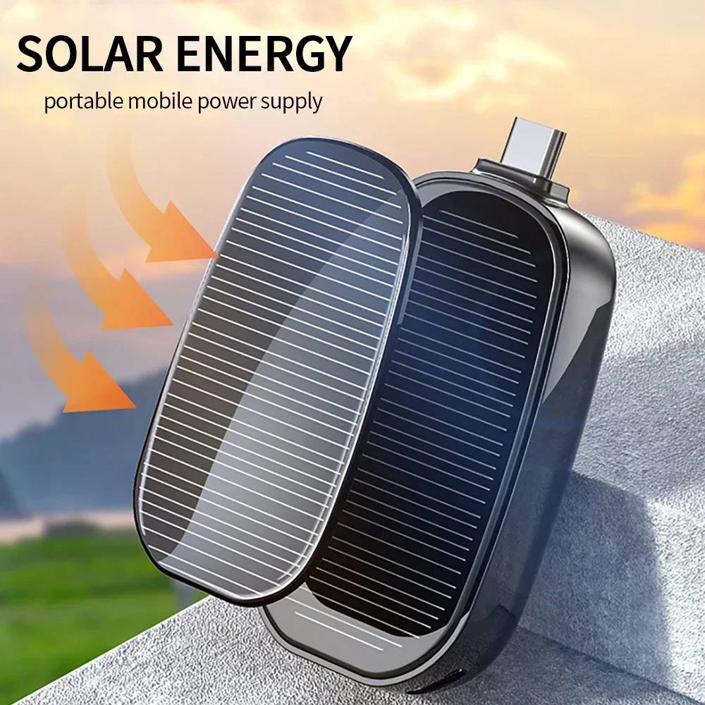 1200mAh Solar Mini Power Bank  - Solar Emergency Charger recensione e prezzo
