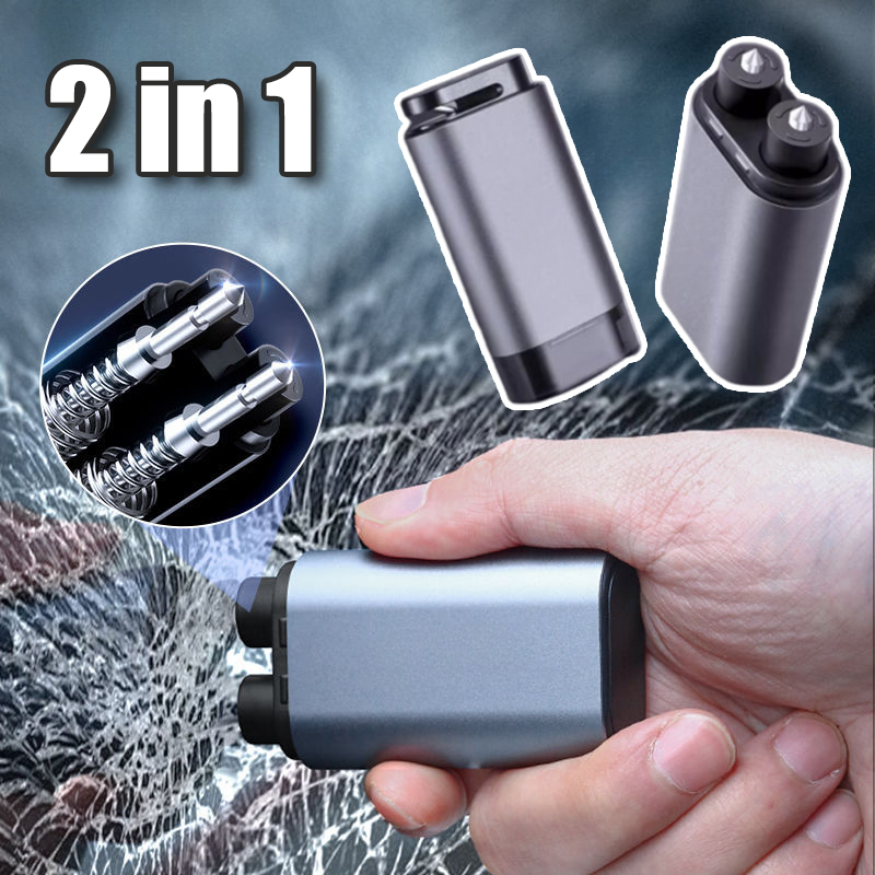 Car Safety Hammer 2-in-1 Windo - Rescue Rope Throw recensione e prezzo