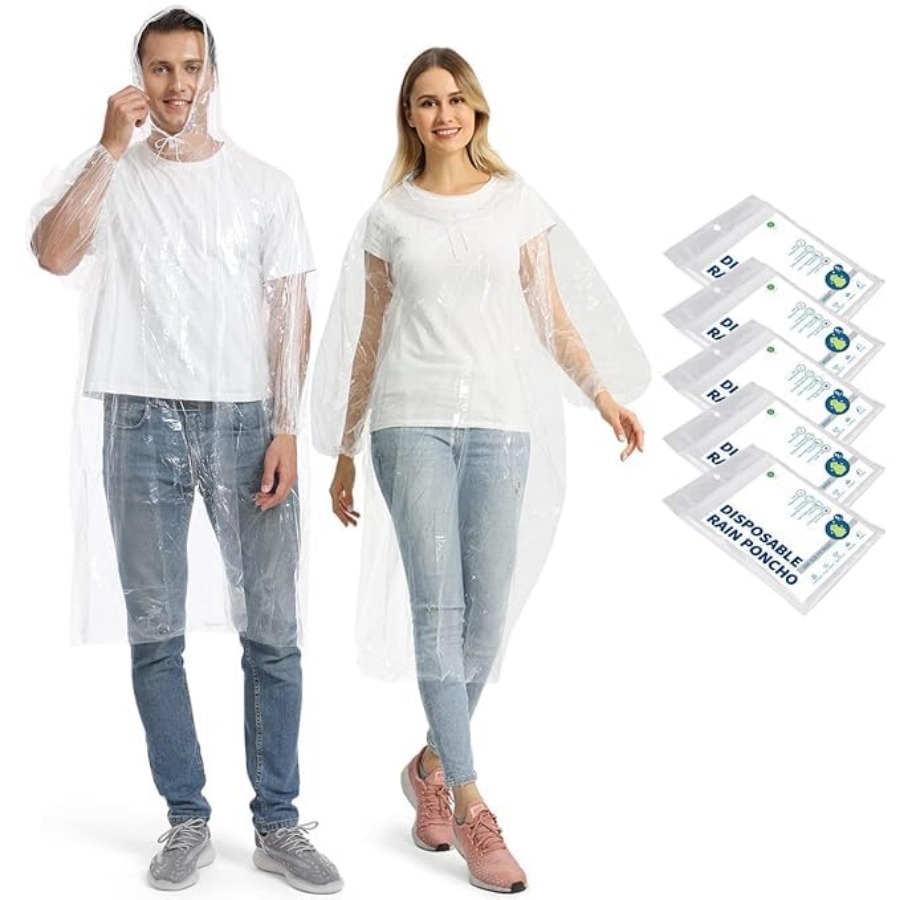 5/10/20 Pack Rain Ponchos, Dis - Emergency Poncho Rain recensione e prezzo