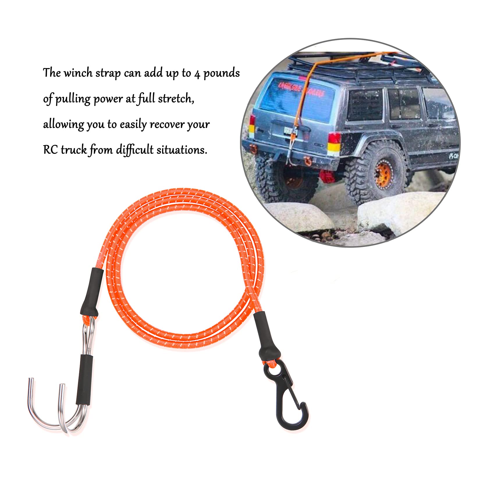 1/10 Kinetic Winch Strap Escap - Rescue Rope Throw recensione e prezzo