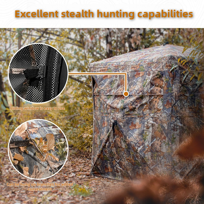 Hunting Tent with 270° One-Way - Emergency Mylar Tent recensione e prezzo