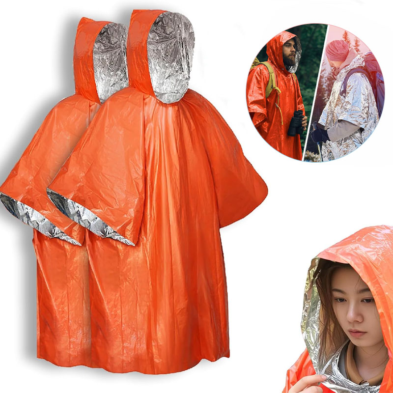 1-10PCS Compact Thermal Emerge - Survival Blanket Reflective recensione e prezzo