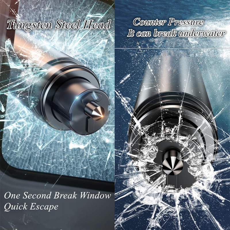 2 In 1 Car Safety Hammer Emerg - Rescue Rope Throw recensione e prezzo
