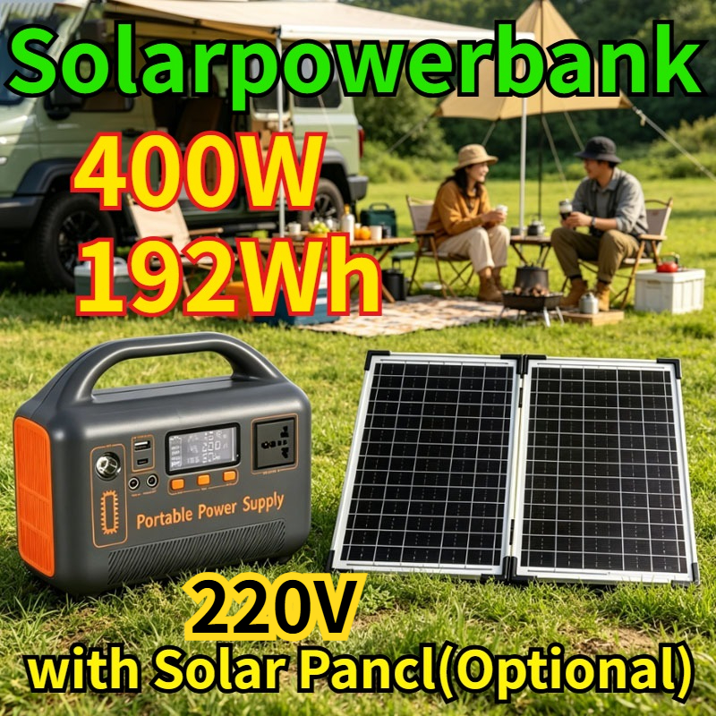 New 400W Portable Power Statio - Solar Emergency Charger recensione e prezzo