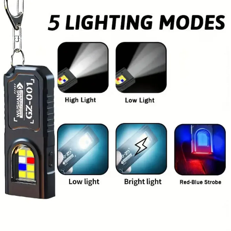 LED Keychain Flashlight Type C - Fishing Kit Compact recensione e prezzo