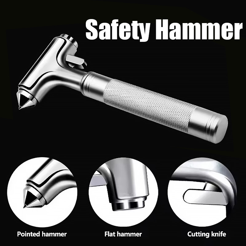 Car Safety Hammer Car Window B - Rescue Rope Throw recensione e prezzo