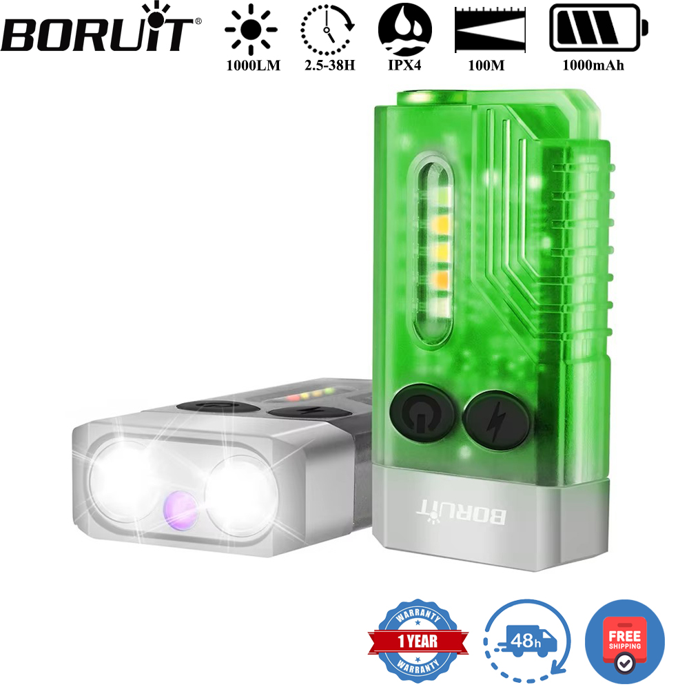 BORUiT V10 Keychain UV LED EDC - Fishing Kit Compact recensione e prezzo