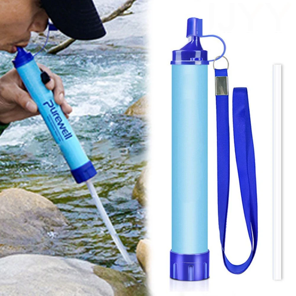 1pc Outdoor Mini Water Filter  - Water Purification Straw recensione e prezzo