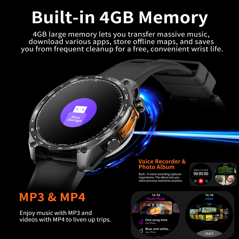 HD300 Pro Men Smart Watch AMOL - Compass Lensatic recensione e prezzo