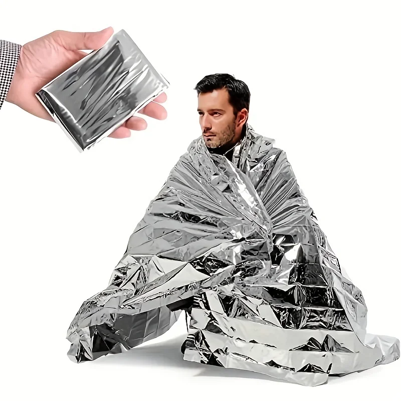 1pcs Outdoor survival portable - Survival Blanket Reflective recensione e prezzo