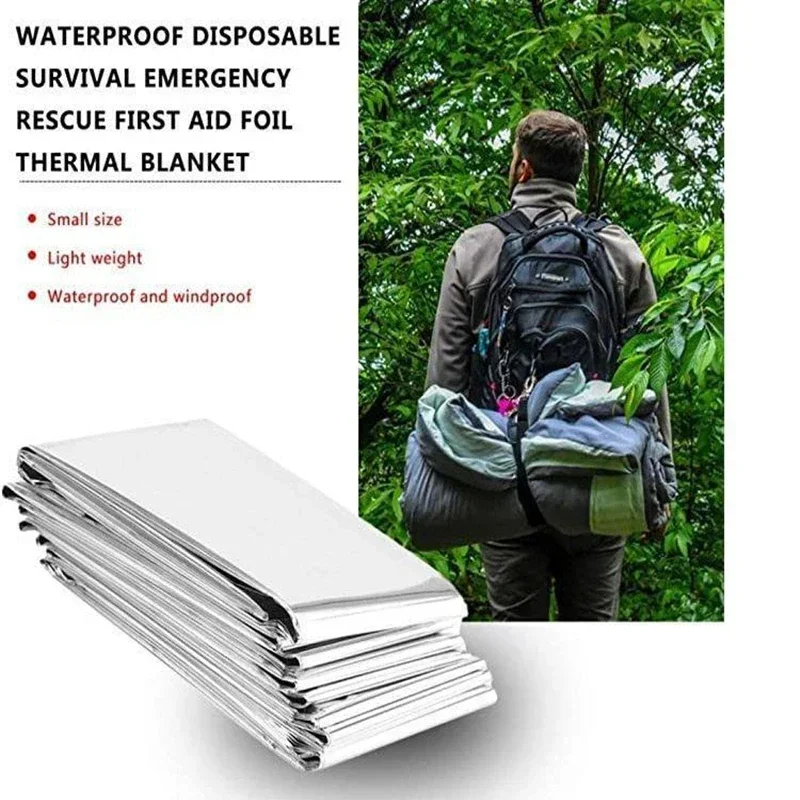 Emergent Blanket Mylar Thermal - Emergency Mylar Tent recensione e prezzo