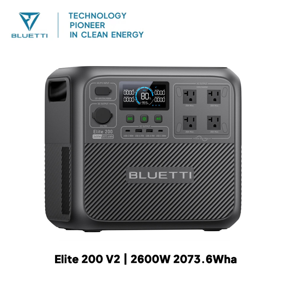 【Renew】BLUETTI Elite 200 V2 Po - Solar Emergency Charger recensione e prezzo