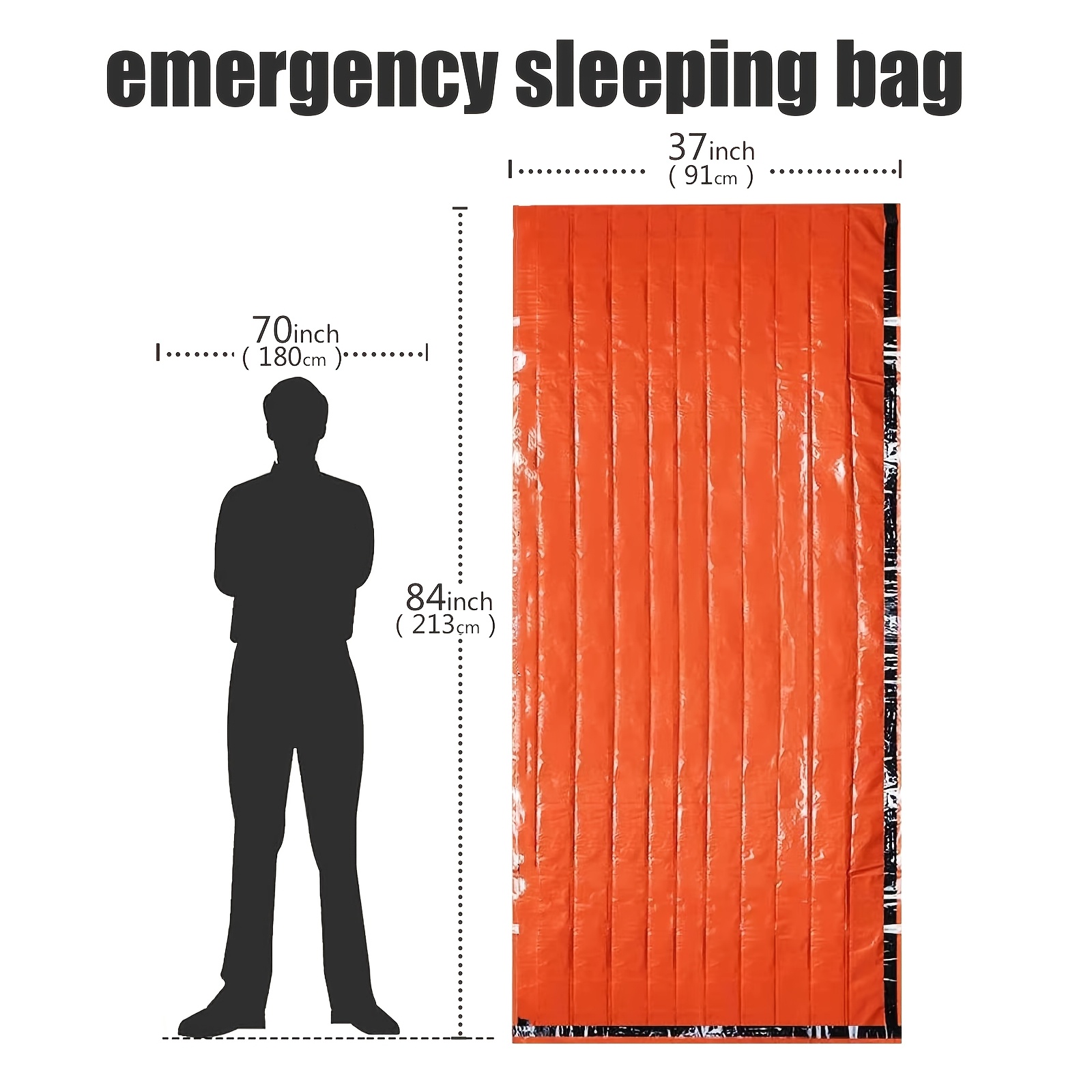 Compact Emergency Thermal Tent - Emergency Mylar Tent recensione e prezzo