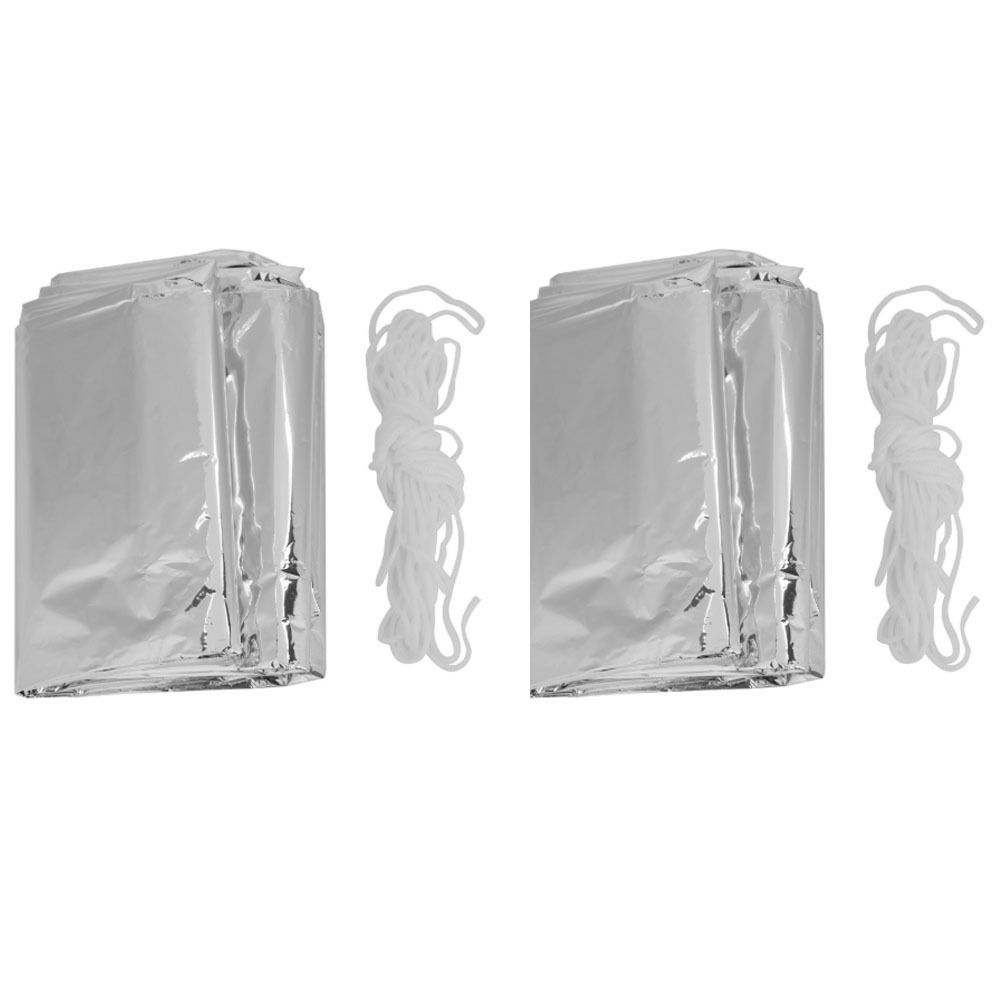 2 Pcs Reflective Emergency She - Survival Blanket Reflective recensione e prezzo