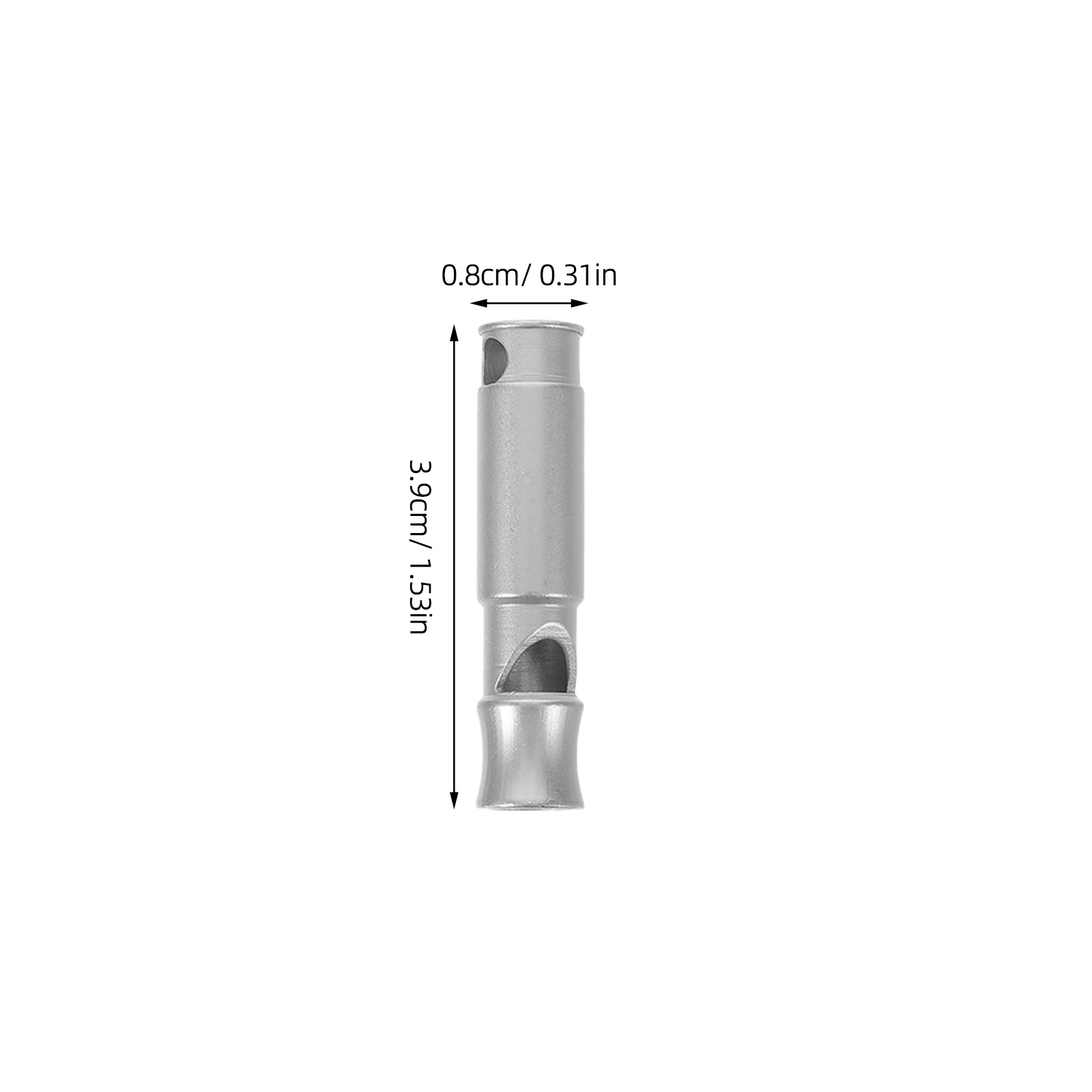2Pcs Survival Whistle Stainles - Emergency Whistle Loud recensione e prezzo