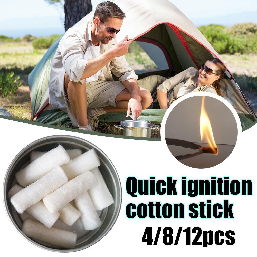 12pcs Outdoor Camping Paraffin - Fire Starting Kit recensione e prezzo