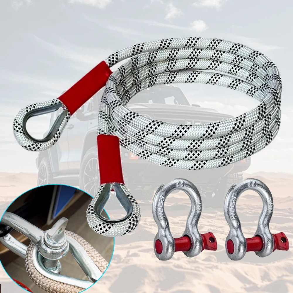 New Car Tow Strap 4x4 Offroad  - Rescue Rope Throw recensione e prezzo