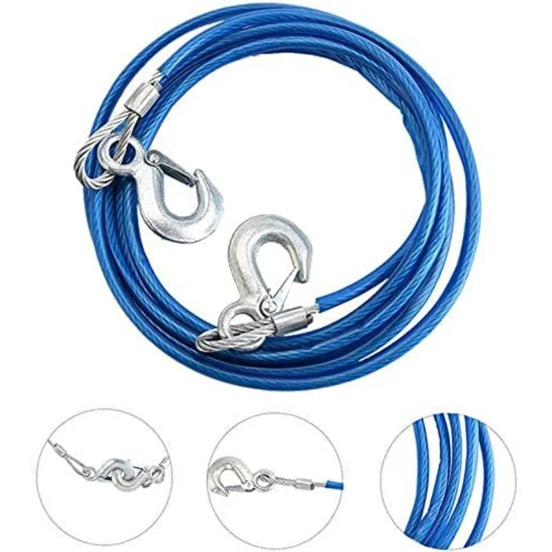 Car Towing Rope 3-7 Tons Steel - Rescue Rope Throw recensione e prezzo