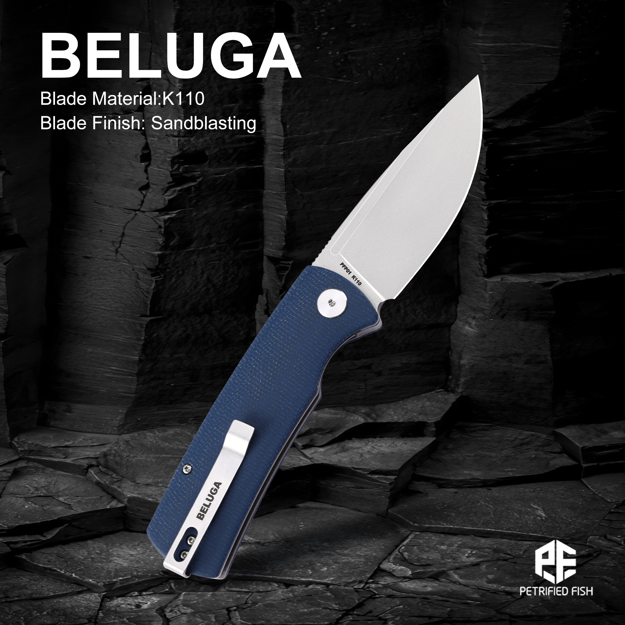 Petrified Fish Beluga PFP01 Qu - Bushcraft Knife Fixed recensione e prezzo