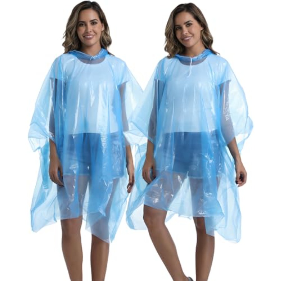 4/6/12 Pack Disposable Rain Po - Emergency Poncho Rain recensione e prezzo