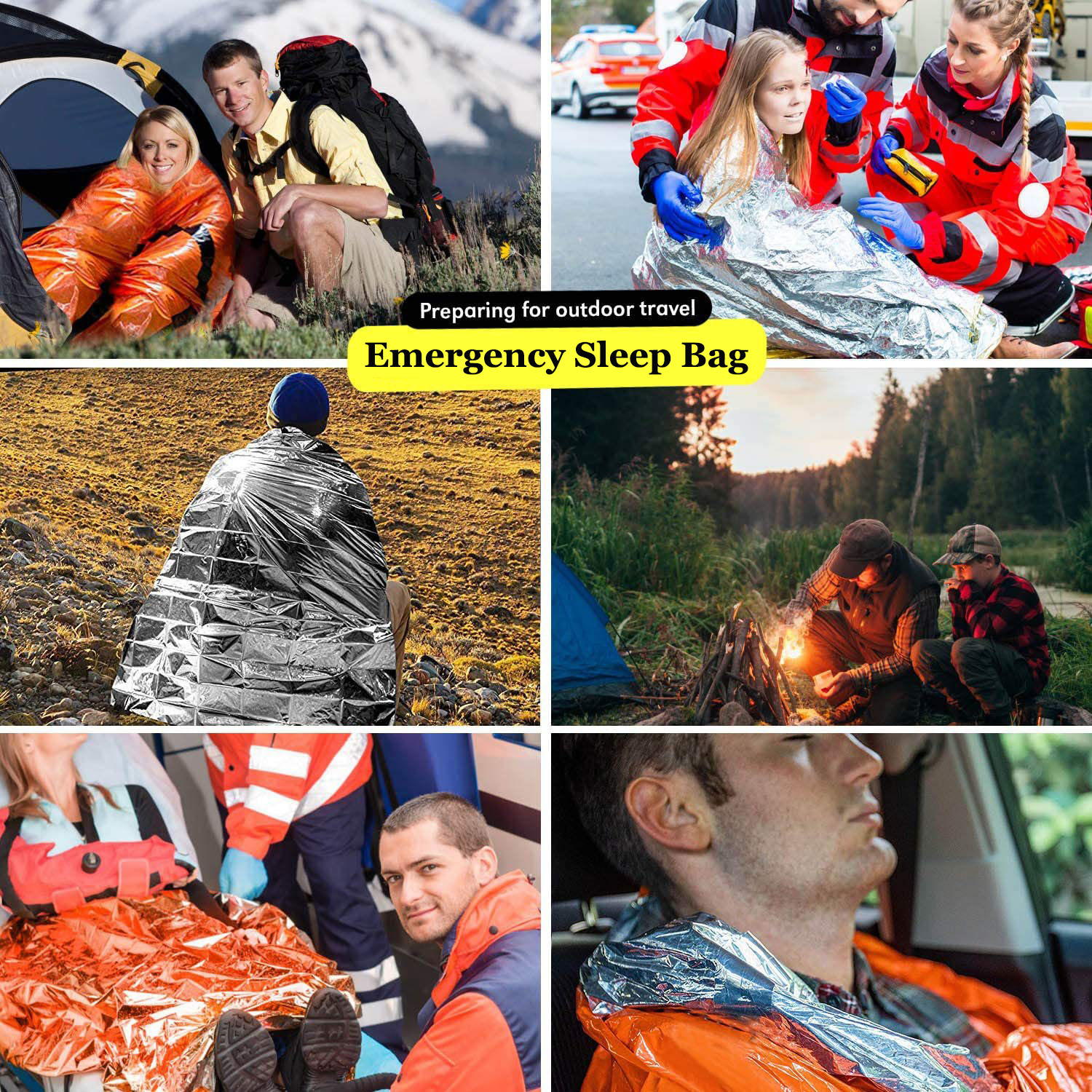 Portable Waterproof Emergency  - Bivy Bag Emergency recensione e prezzo